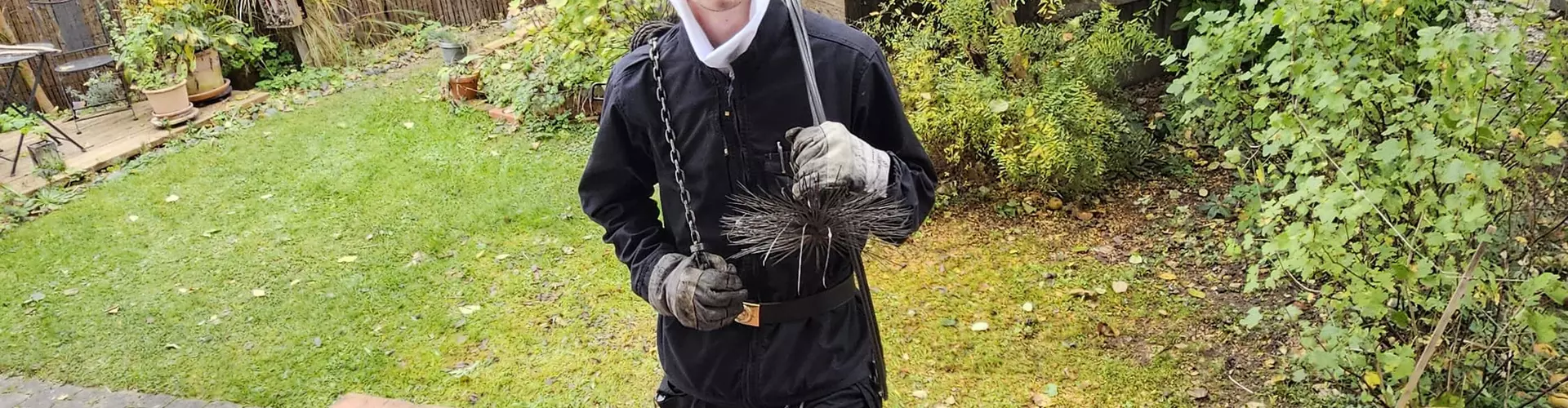 Vinzenz Brandstetter ist seit letztem Jahr Kaminkehrermeister.