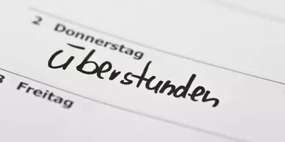 Überstunden im Kalender notieren