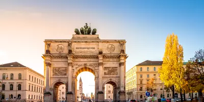 Wahrzeichen München: Siegestor, Triumphbogen