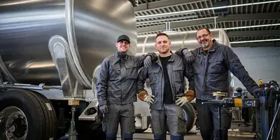Technik und Teamarbeit: Beim Hersteller von Tankanhängern Kurt Willig in Straubing sind verschiedene Ausbildungen möglich.