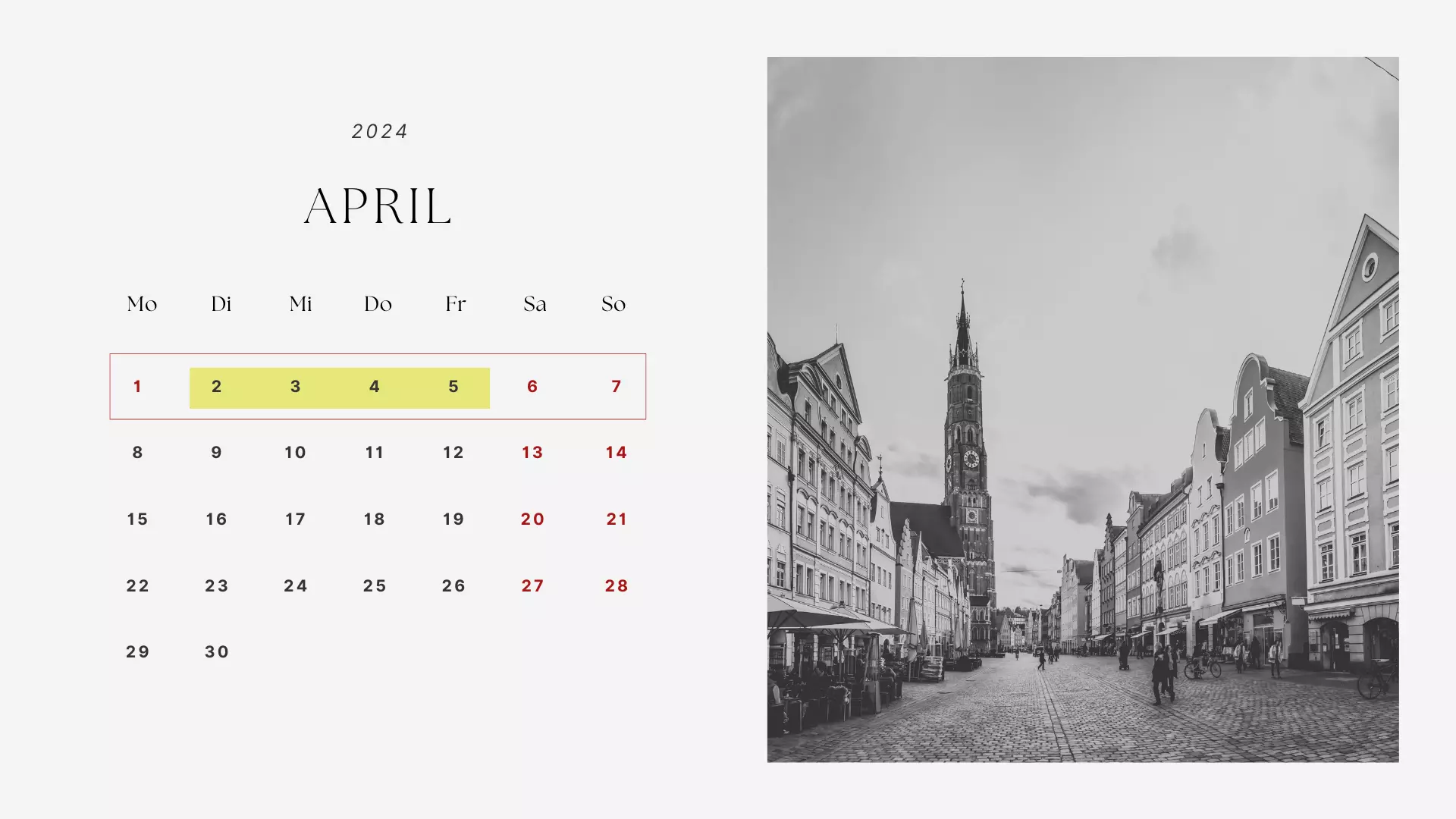 Foto Kalenderblatt April 2024_Innenstadt Landshut