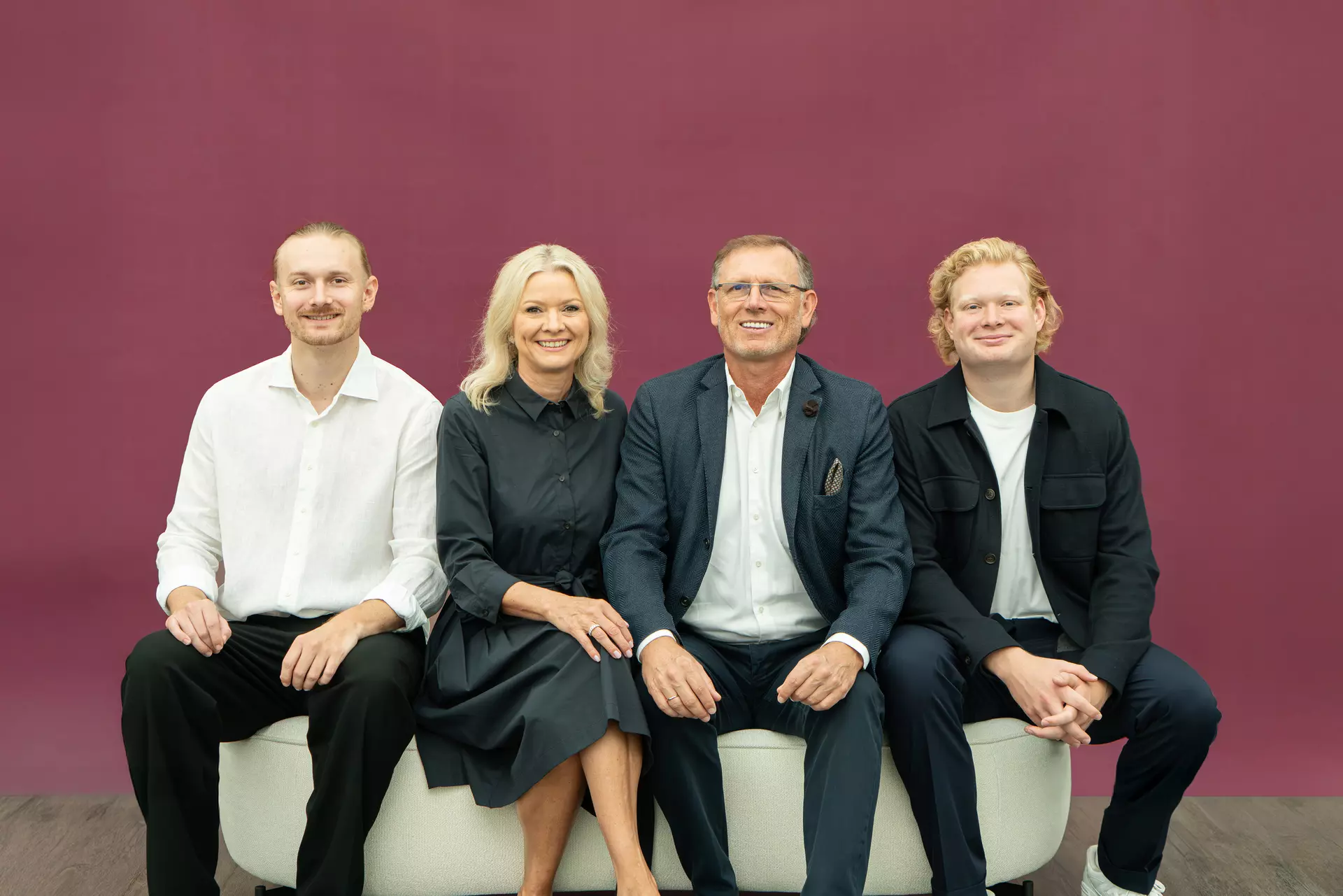 Familie Biller: (v. l.) Maximilian, Kirsten, Rainer und Michael Biller, freuen sich auf neue Talente. Foto: Biller Familie Biller: (v. l.) Maximilian, Kirsten, Rainer und Michael Biller, freuen sich auf neue Talente. Foto: Biller