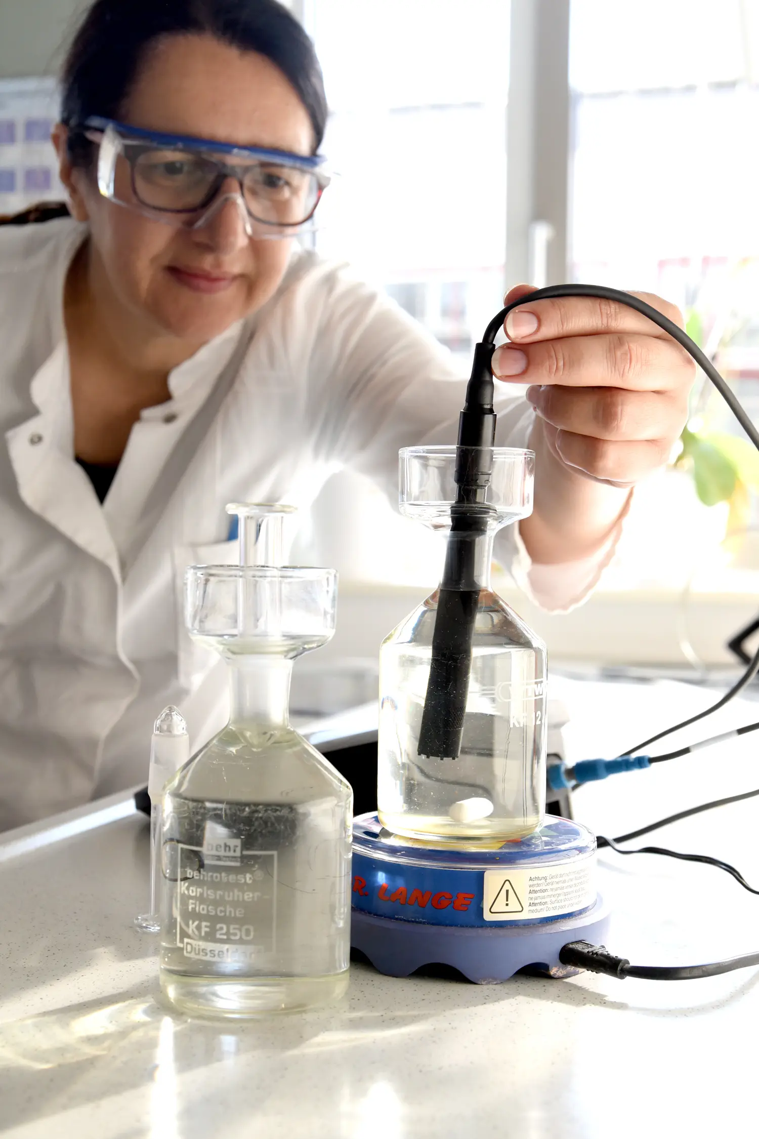 Die Ausbildung bei der SER verbindet Umwelt- und Gewässerschutz mit moderner Technik.