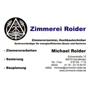 Logo für den Job Zimmerergeselle, Zimmerermeister, Zimmerervorarbeiter